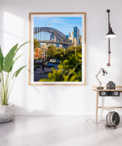 Sydne Harbour Bridge Art Print