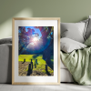 Tranquil Berry Countryside Frame