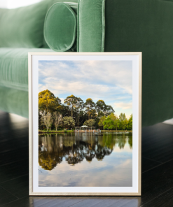 Tranquil Reflections of Fagan Park Frame